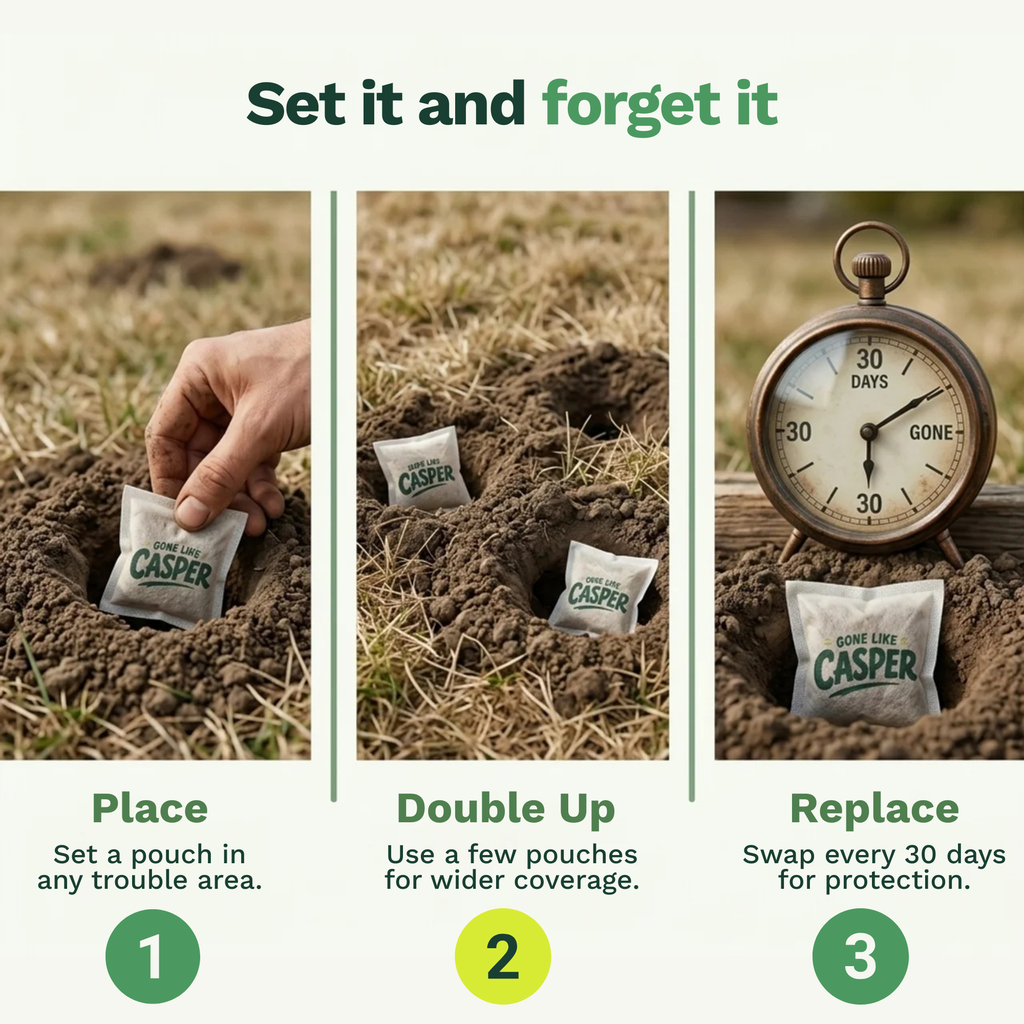 Rodent Repellent Pouches Moles