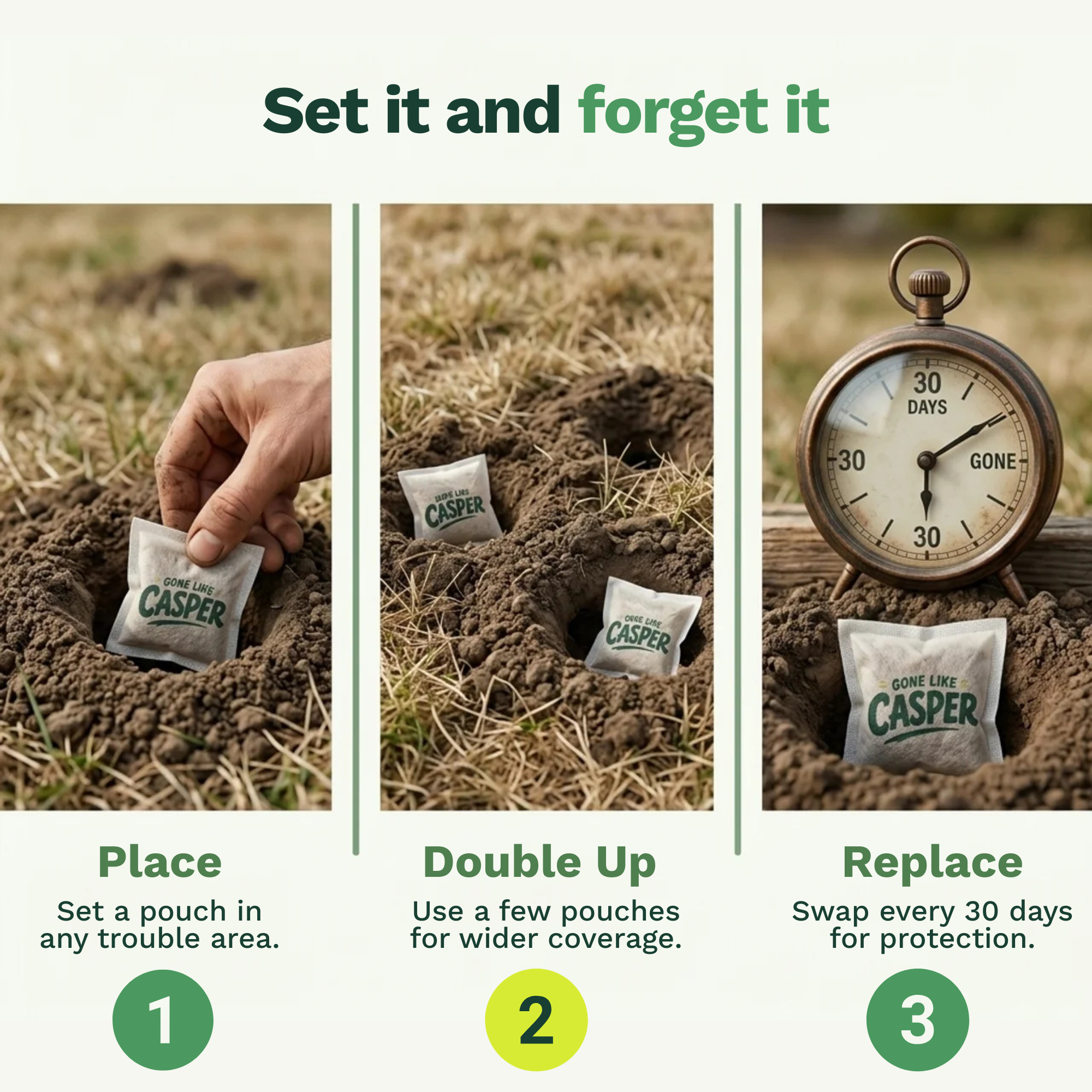 Rodent Repellent Pouches Moles
