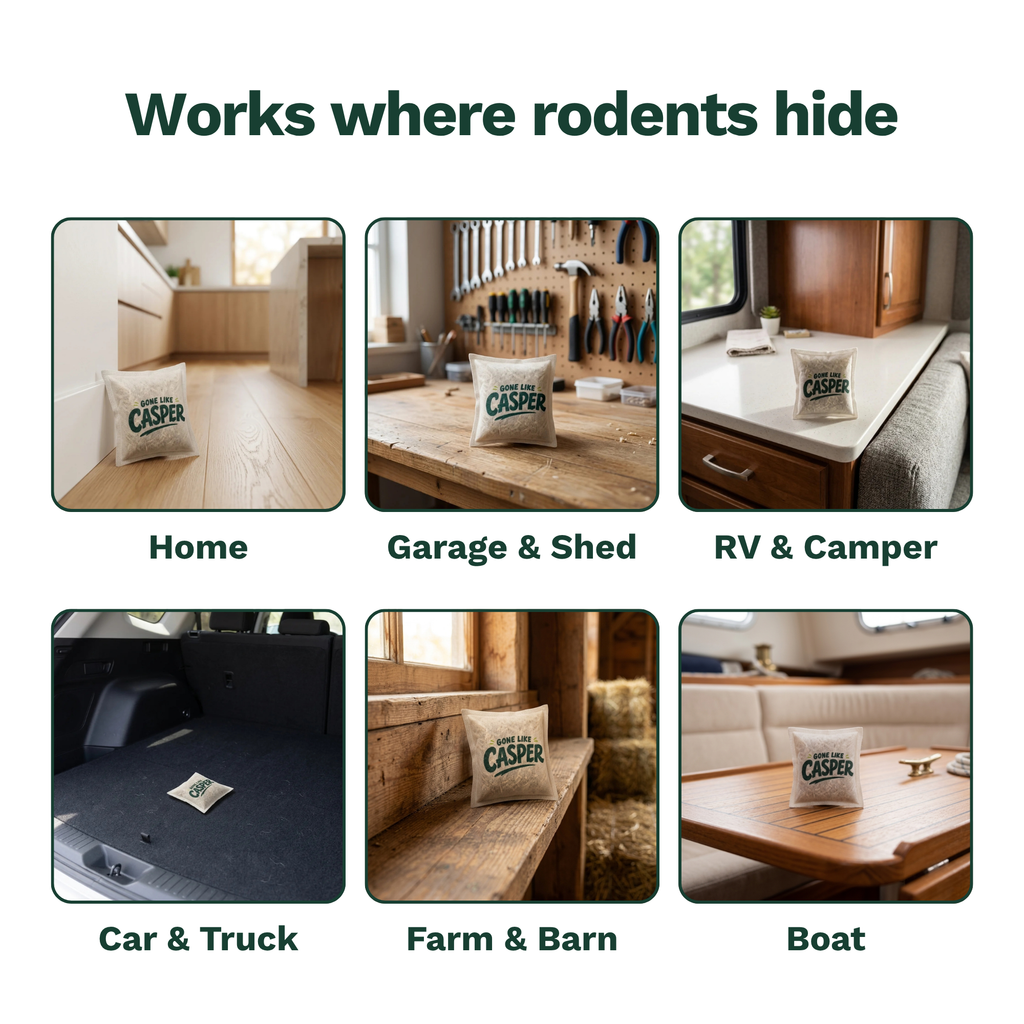 Rodent Repellent Pouches