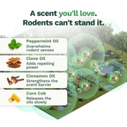 Rodent Repellent Pouches Moles