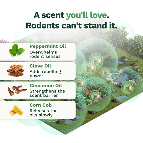 Rodent Repellent Pouches Moles