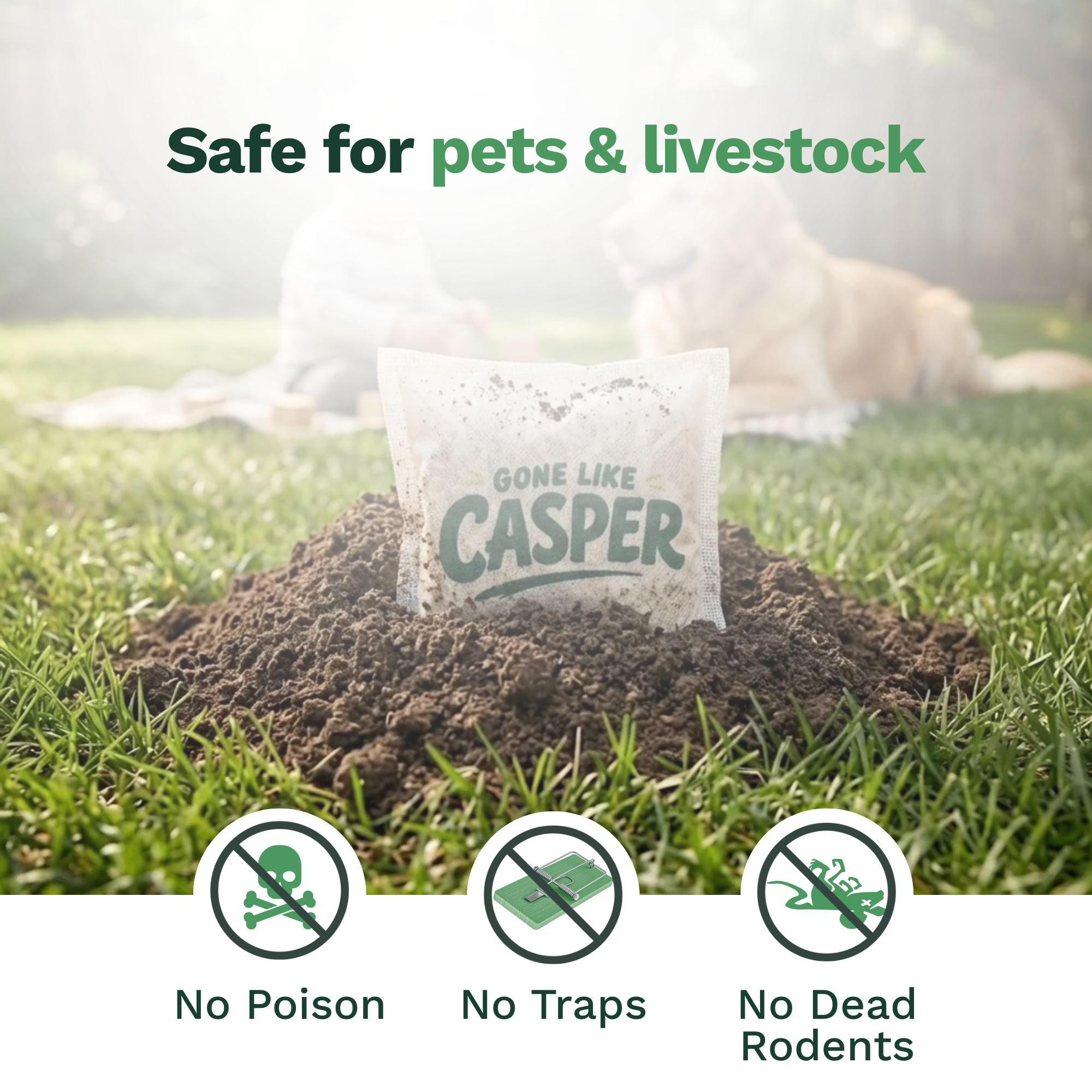 Rodent Repellent Pouches Moles